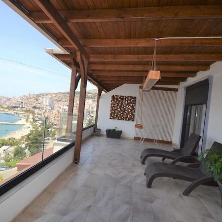 Luxury Penthouse B&E Leilighet Sarandë Eksteriør bilde