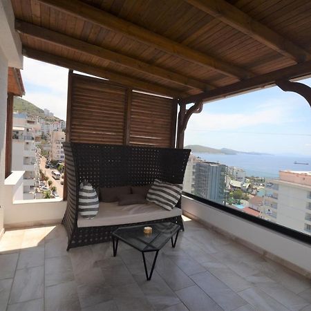 Luxury Penthouse B&E Leilighet Sarandë Eksteriør bilde