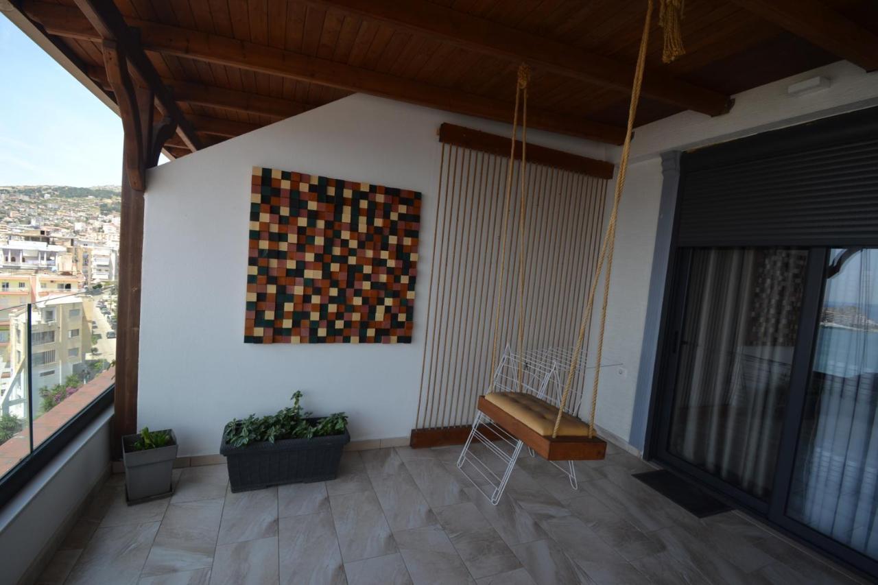 Luxury Penthouse B&E Leilighet Sarandë Eksteriør bilde