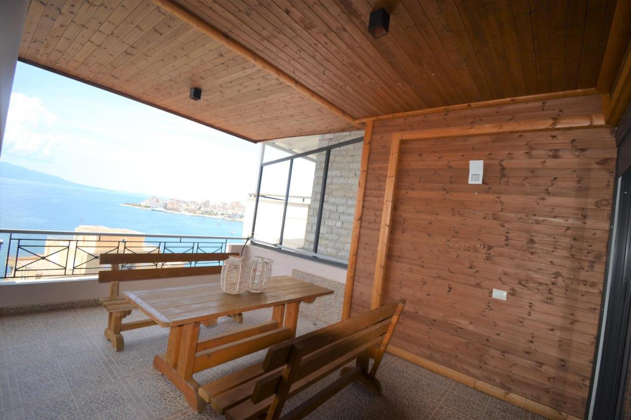 Luxury Penthouse B&E Leilighet Sarandë Eksteriør bilde